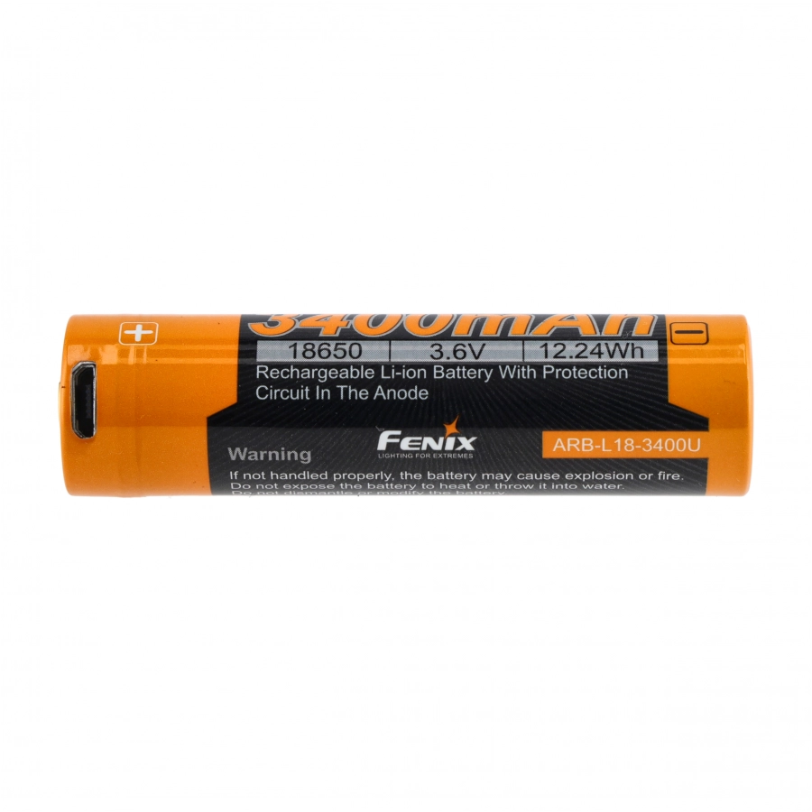 Akumulator Fenix USB ARB-L18U (18650 3400 mAh 3,6 V) 4/4