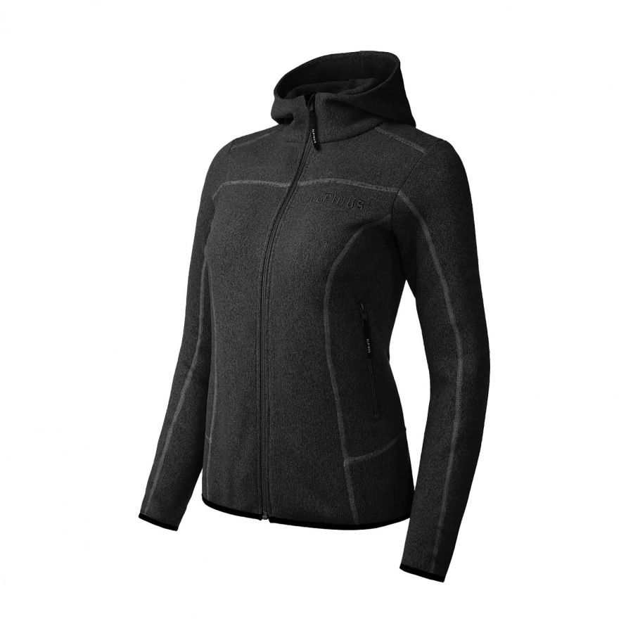 Bluza damska Alpinus polarowa Stroppia czarna 1/4