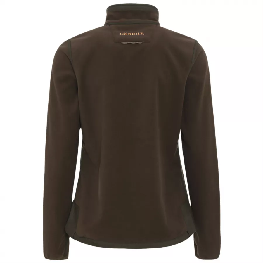 Bluza damska Härkila Kamko polarowa brązowo-czerwona 4/9