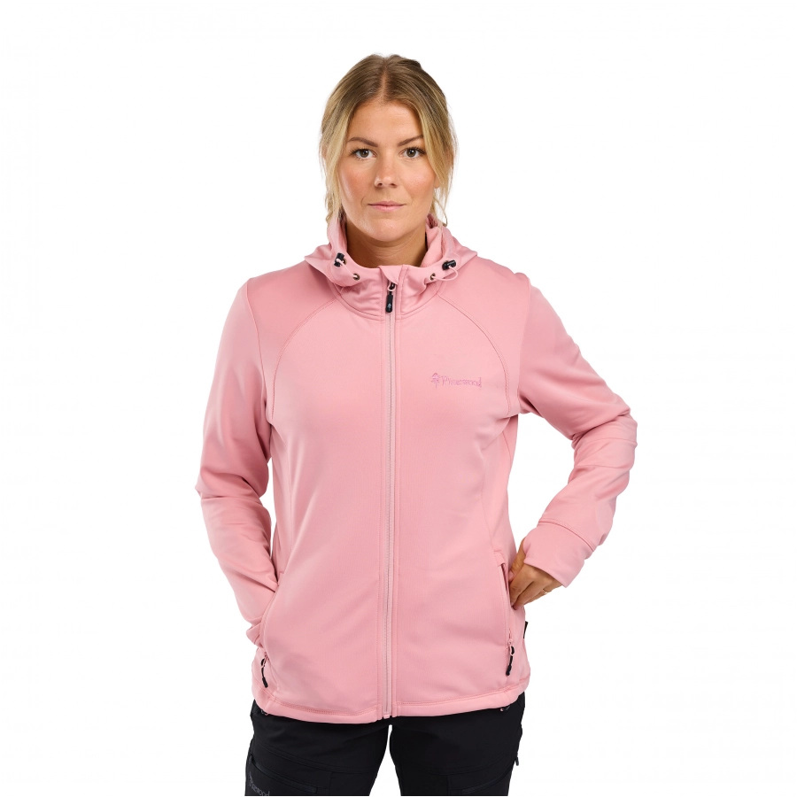 Bluza damska Pinewood Finnveden Hoodie, różowa 4/9