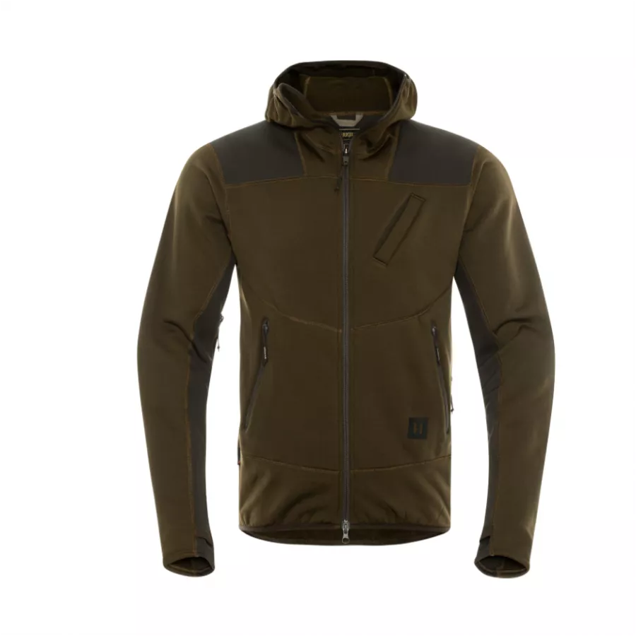 Bluza męska Härkila Deer Stalker polarowa zielono-brązowa 1/5