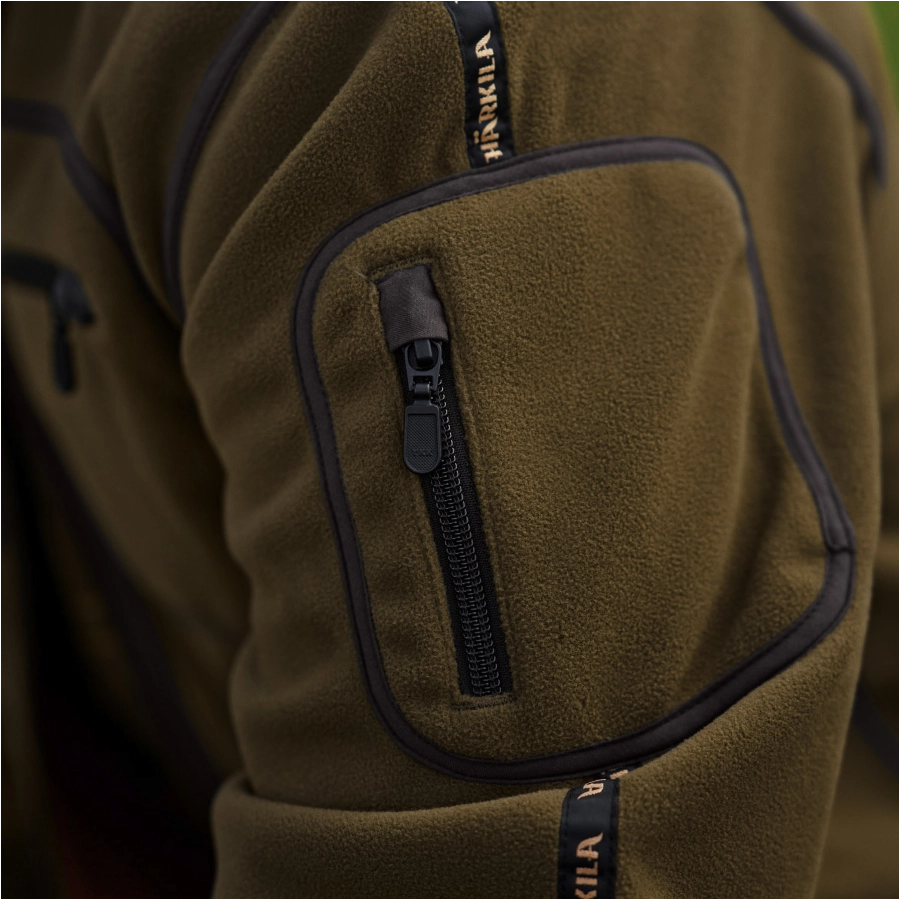 Bluza myśliwska Harkila Kamko Dark olive / Arabian spice 4/8