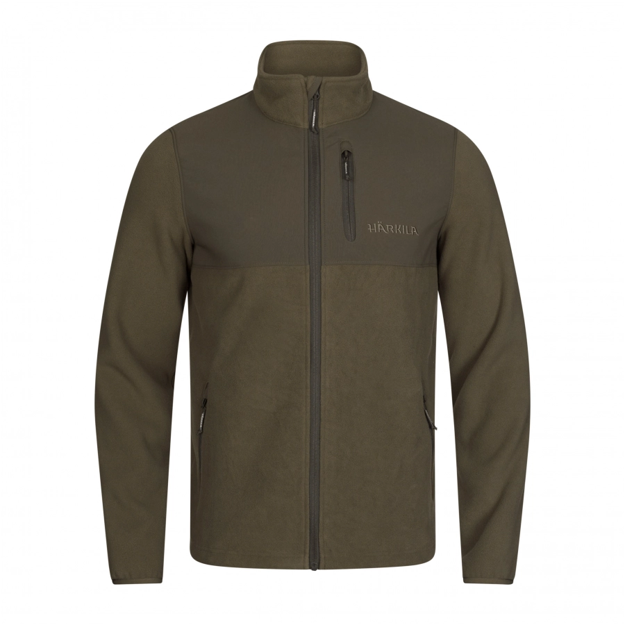 Bluza polarowa Härkila Fjell Light Willow Green 1/4