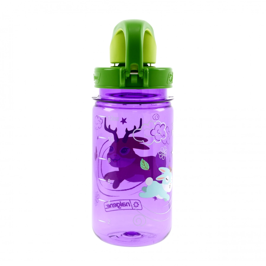 Butelka dziecięca Nalgene On The Fly 0,35 l Purple Jackalope 3/4
