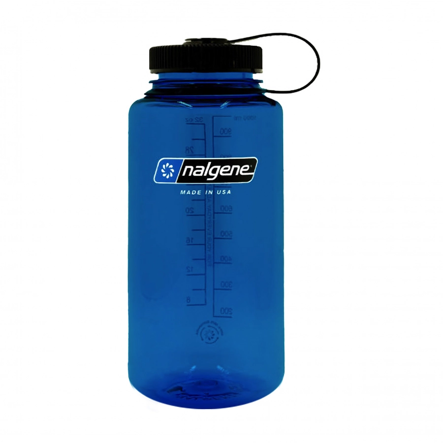 Butelka Nalgene Wide Mouth 1 l - blue 1/3