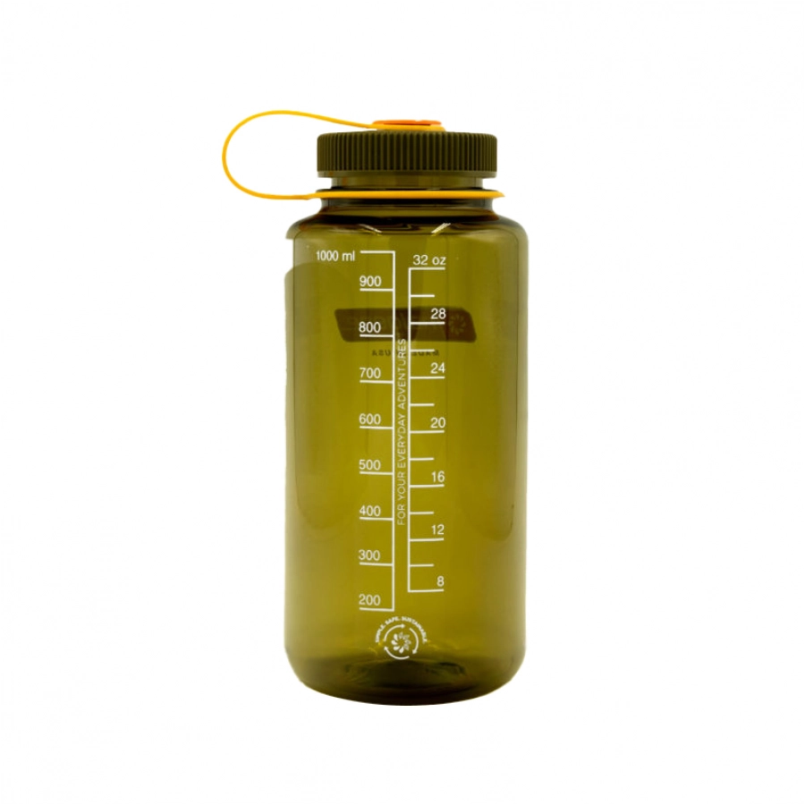 Butelka Nalgene Wide Mouth 1 l oliwkowa z szerokim wlewem 2/3