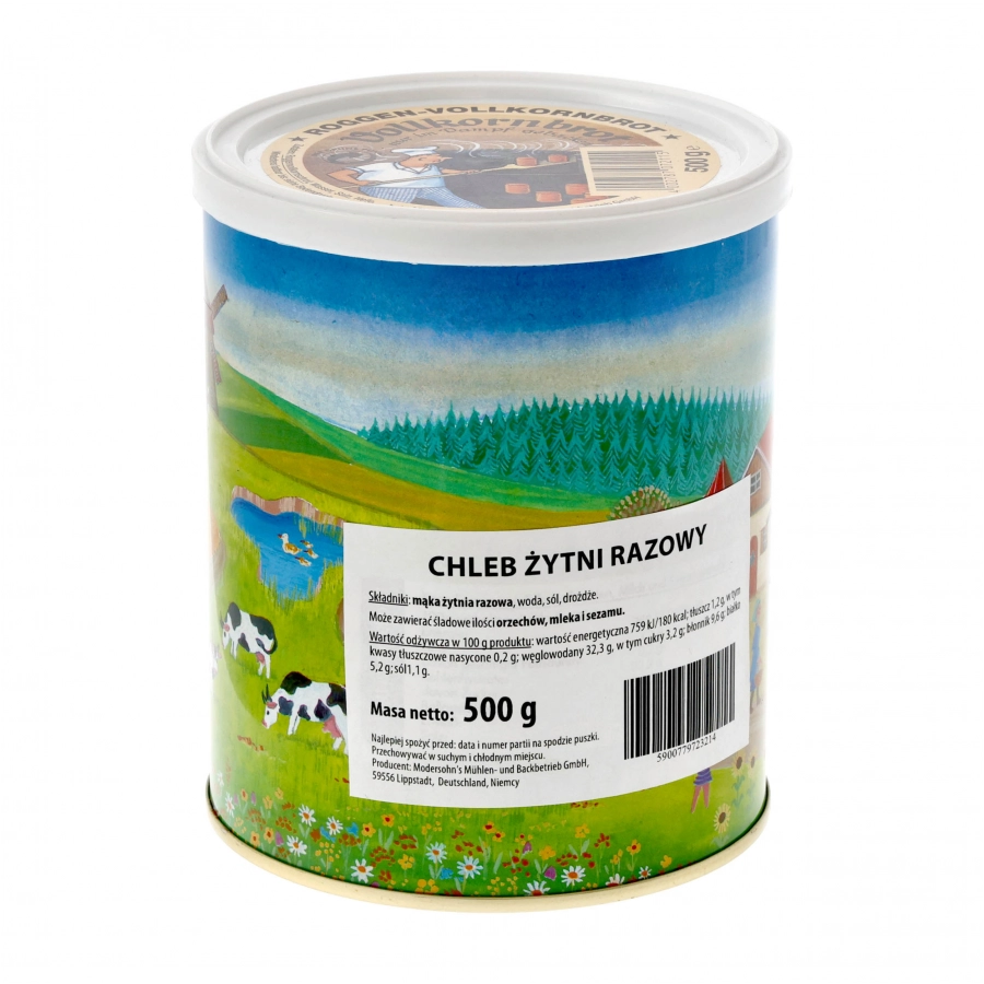 Chleb Arpol żytni w puszce 500 g 2/4