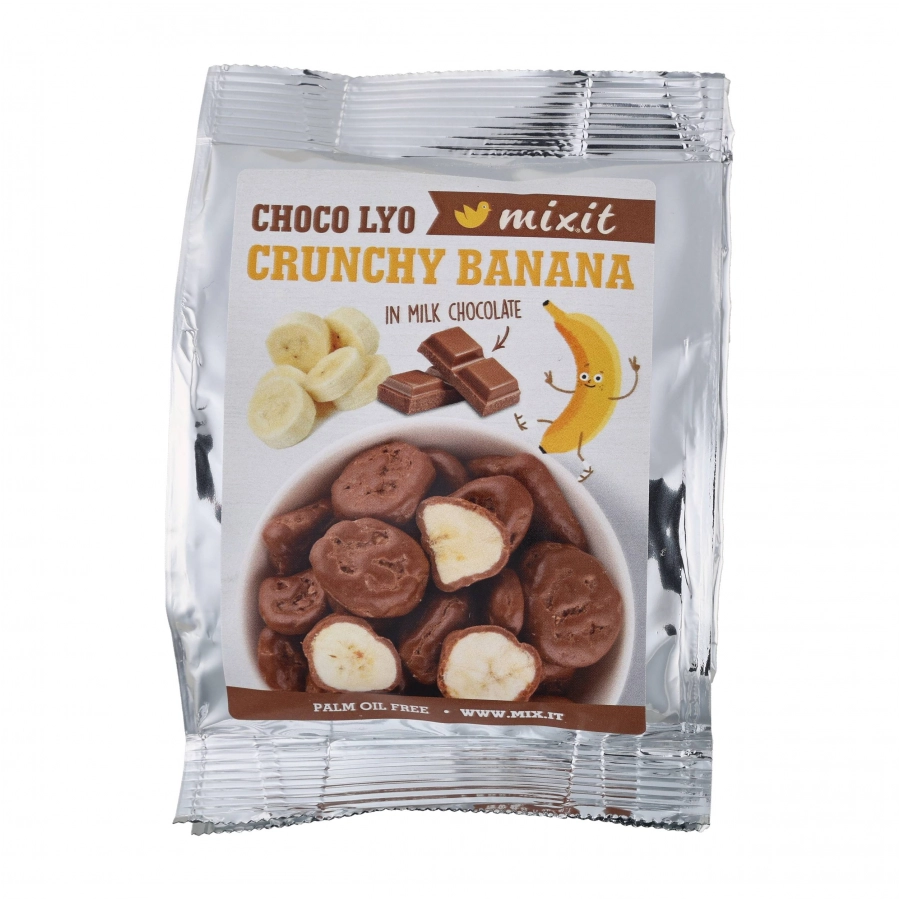 Chrupiące banany w czekoladzie Mixit do kieszeni 70 g 1/3
