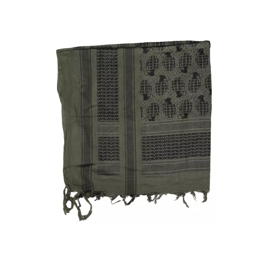 Chusta arafatka Mil-Tec zielono-czarna 4/4