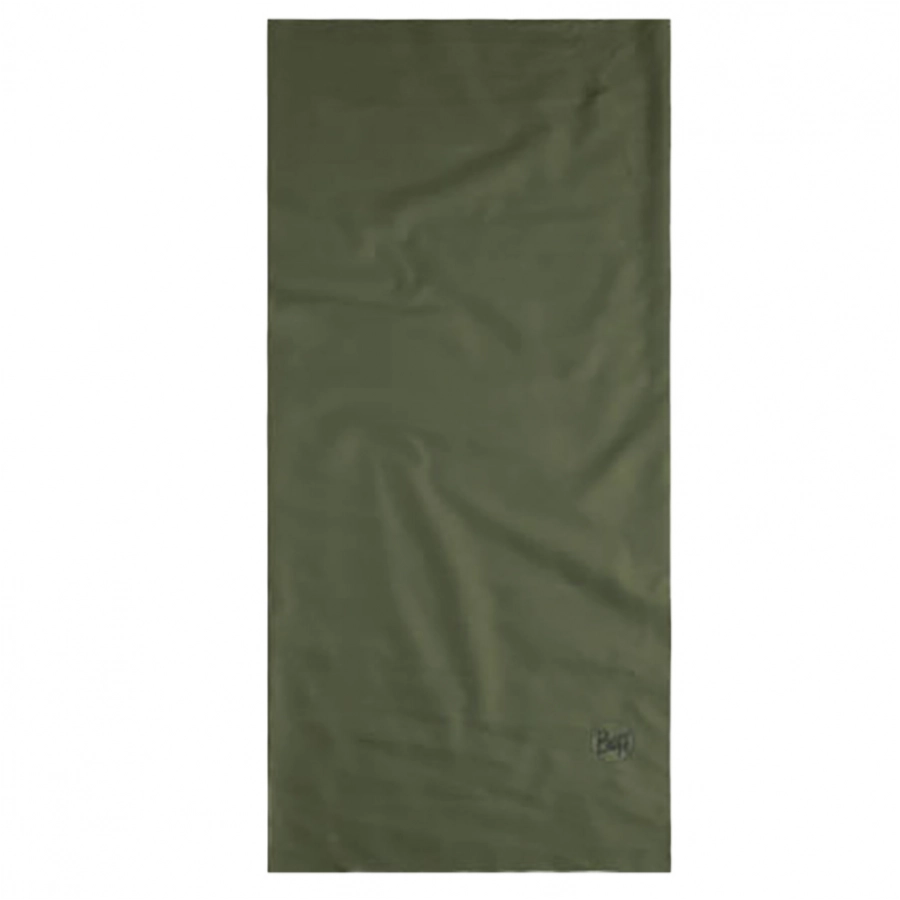 Chusta unisex BUFF wielofunkcyjna coolnet UV Solid Forest zielona 1/1