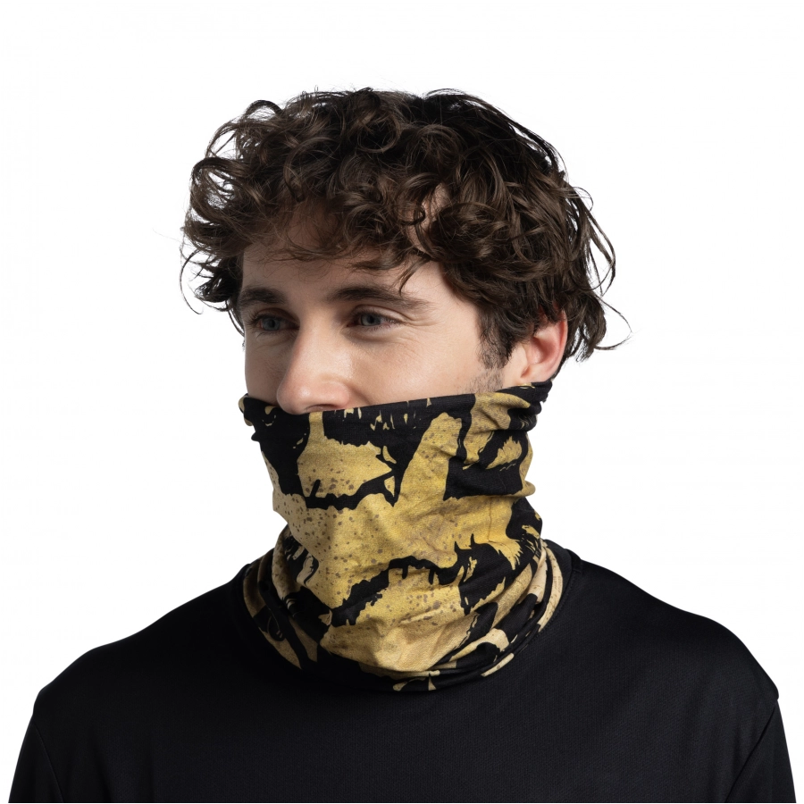 Chusta wielofunkcyjna Buff Original Ecostretch - myler olive green 4/12
