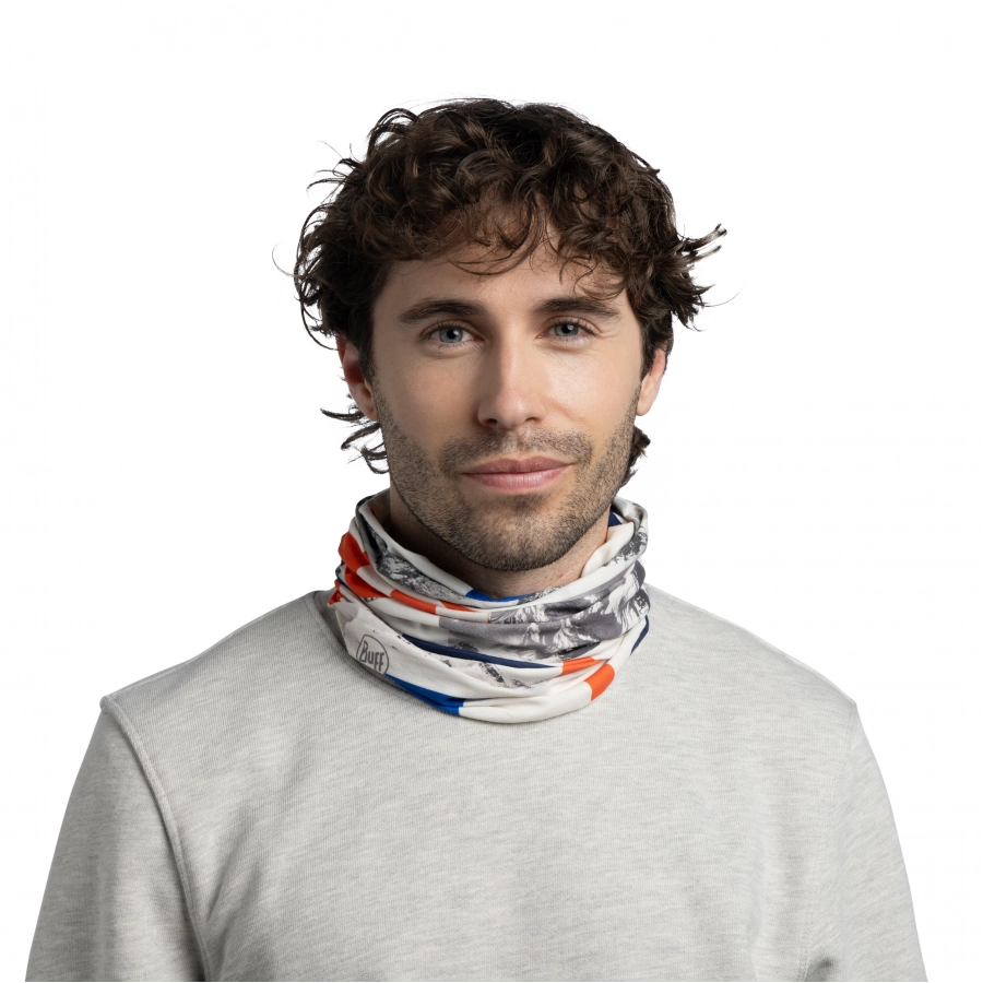 Chusta wielofunkcyjna Buff Original Ecostretch - rewo cloud 3/4