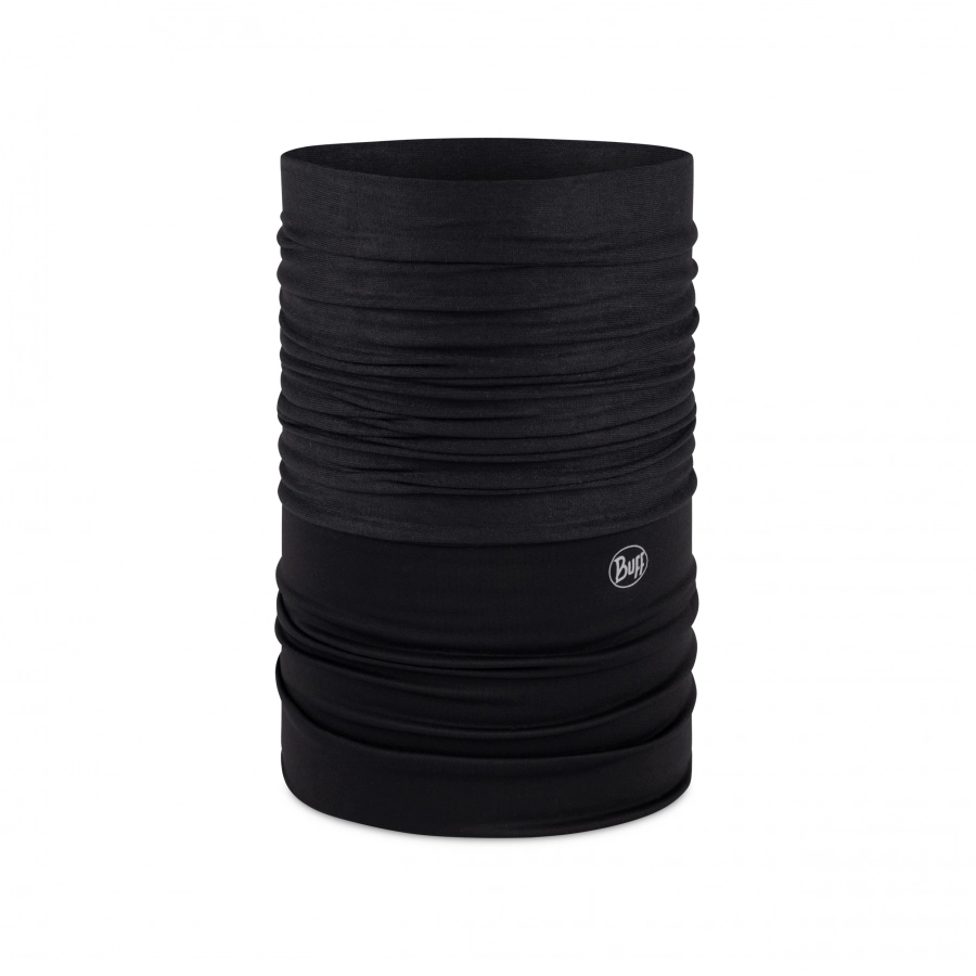 Chusta wielofunkcyjna Buff Windproof - solid black 1/4
