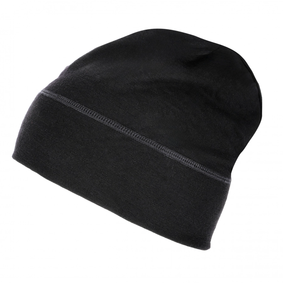 Czapka Buff Merino Lightweight Beanie - solid black 3/5