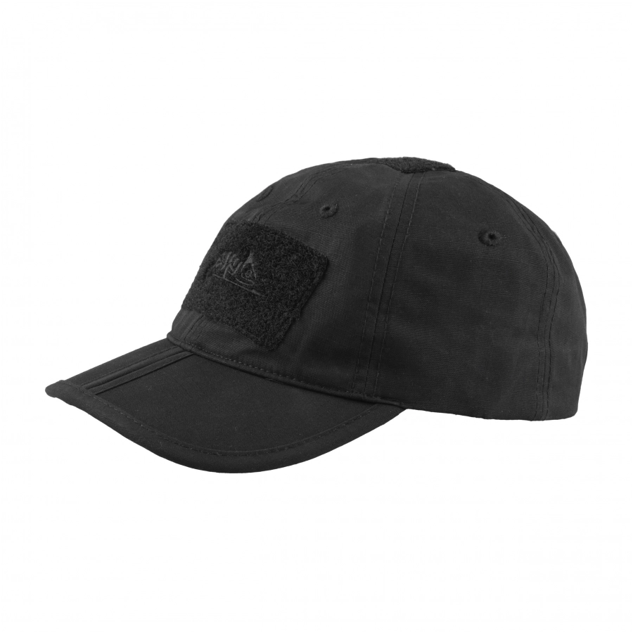 Czapka Helikon-Tex Baseball Folding PolyCotton Ripstop - czarna