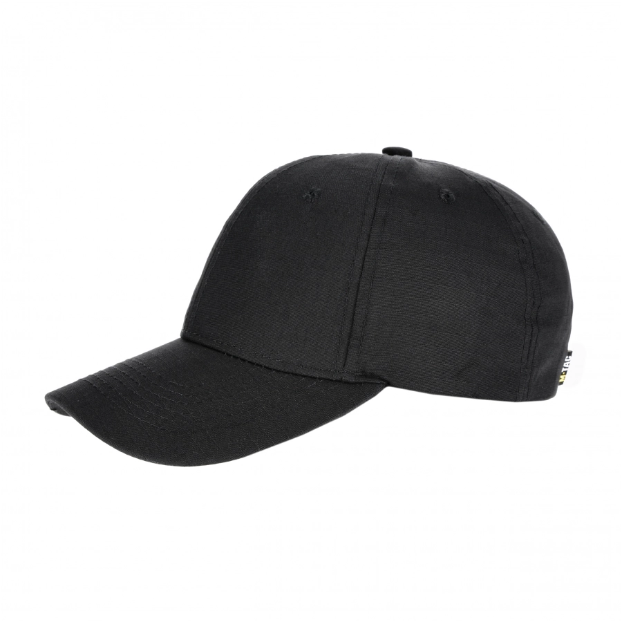 Czapka M-Tac z daszkiem Flex Rip-Stop czarna 1/3
