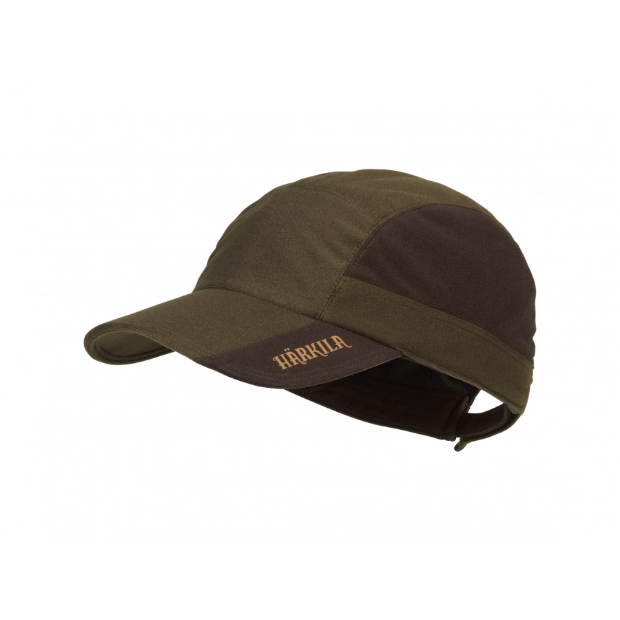 Czapka unisex Härkila Mountain Hunter zielono-brązowa 1/3