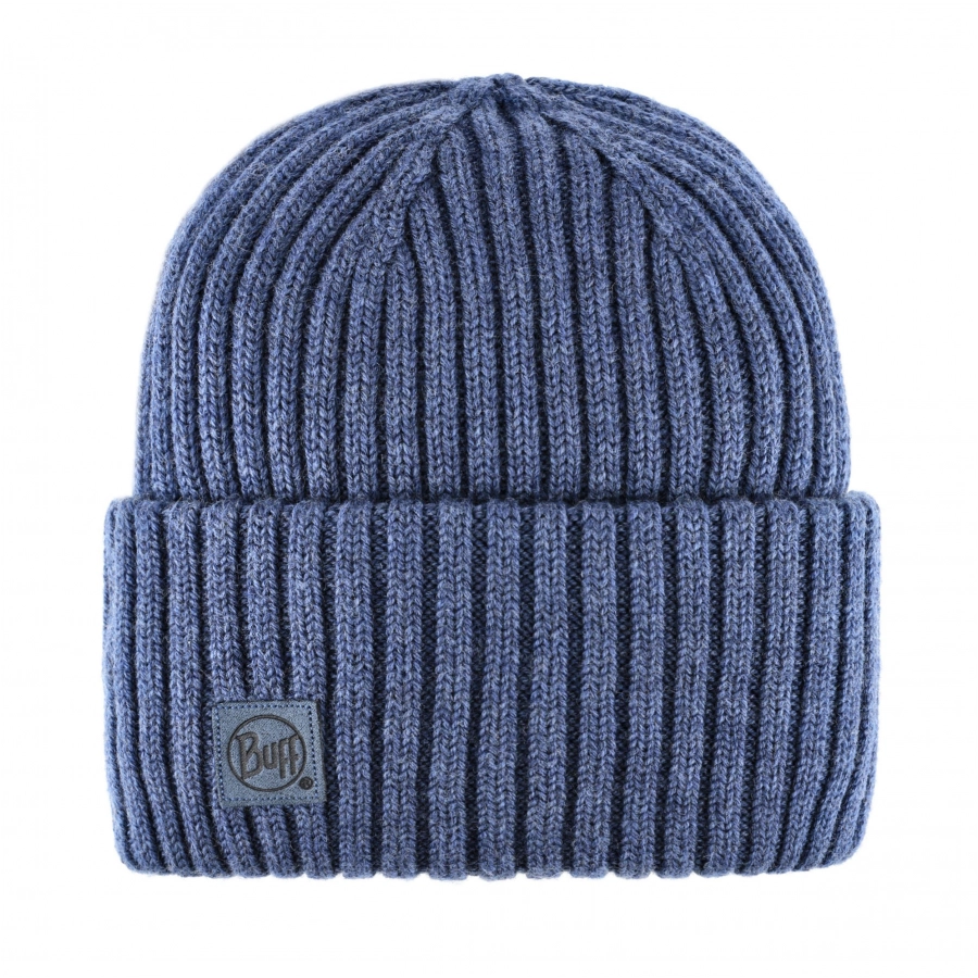Czapka zimowa BUFF Merino Wool Hat Ervin granatowa 1/4