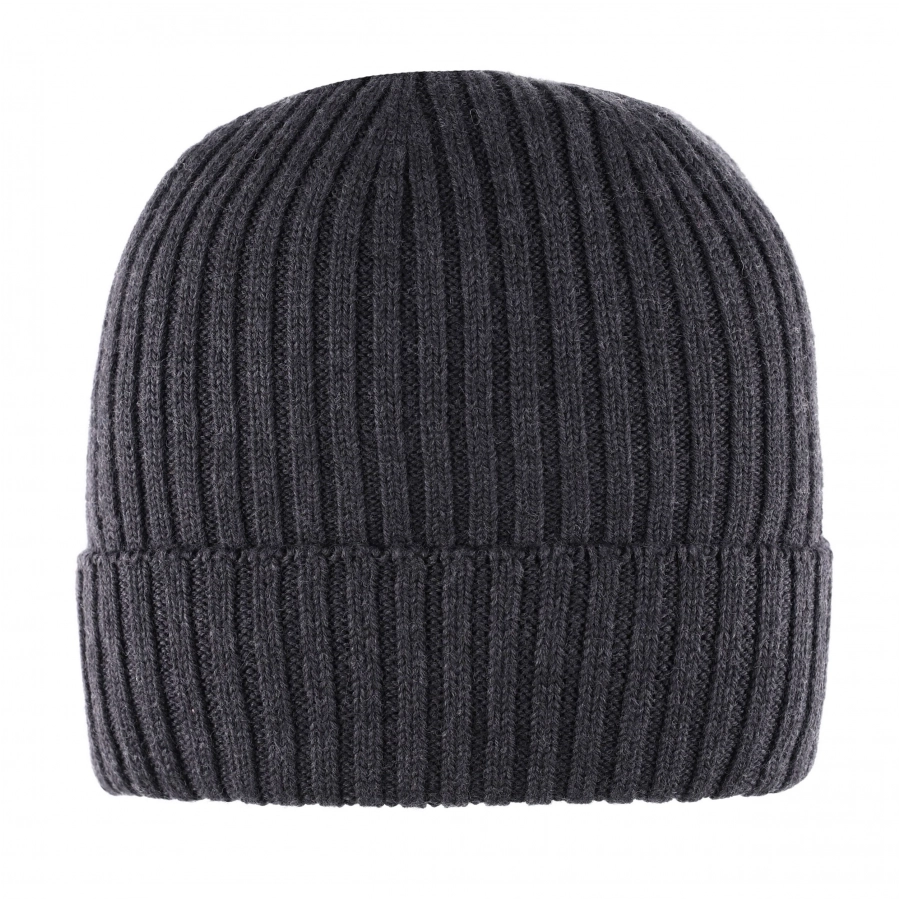 Czapka zimowa Buff Norval Merino Wool Knitted Hat - graphite 4/4