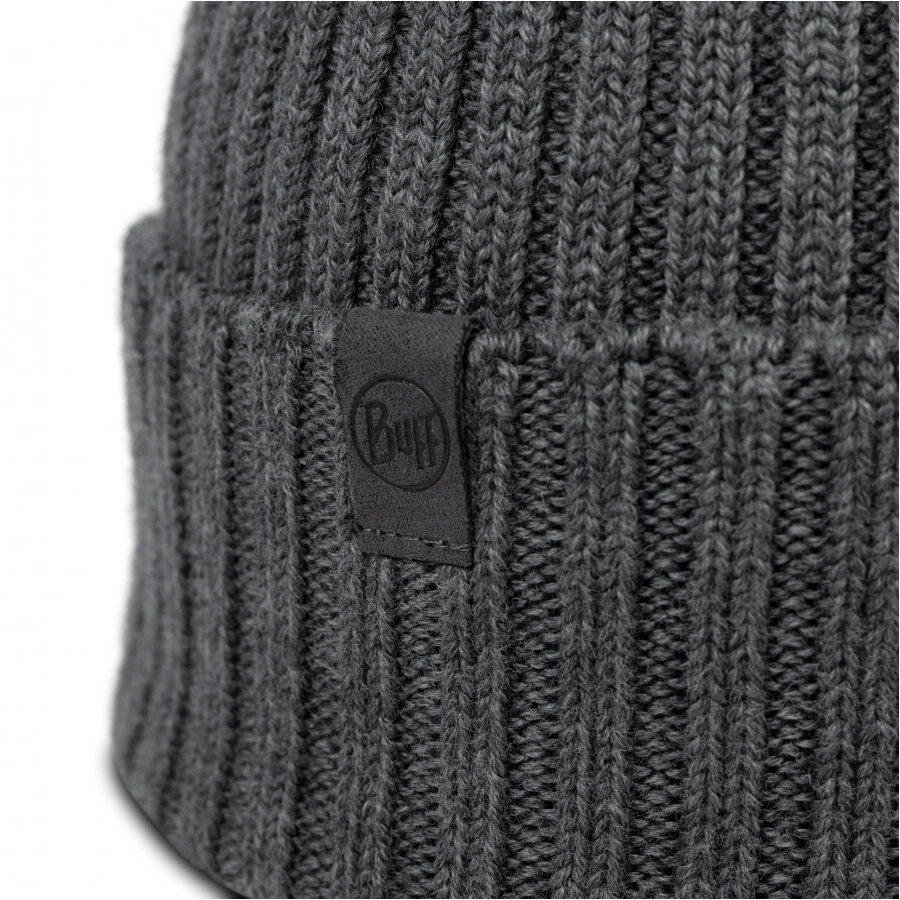 Czapka zimowa Buff Norval Merino Wool Knitted Hat - grey 2/2