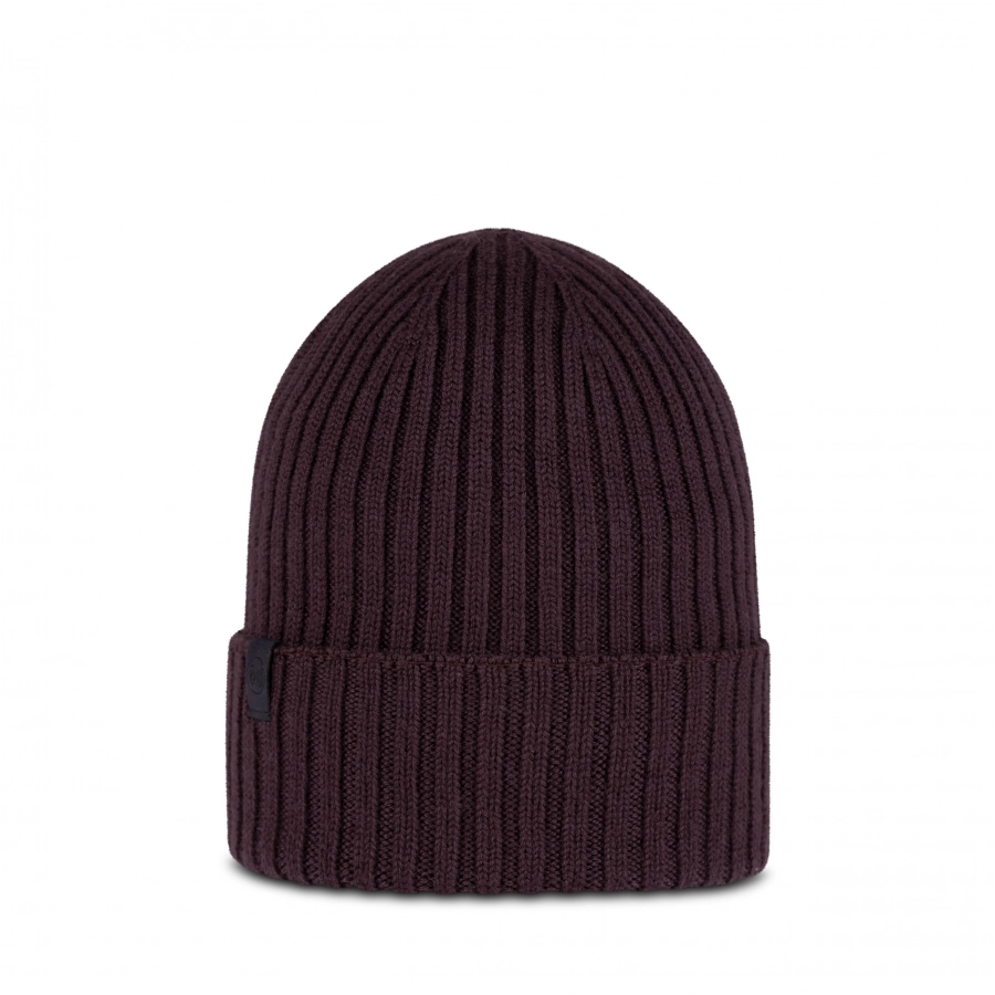 Czapka zimowa Buff Norval Merino Wool Knitted Hat - wine 1/4