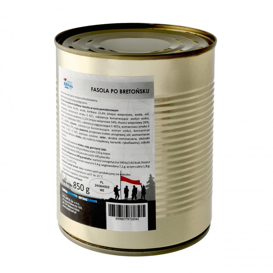 Fasola Arpol po bretońsku 850 g 2/4