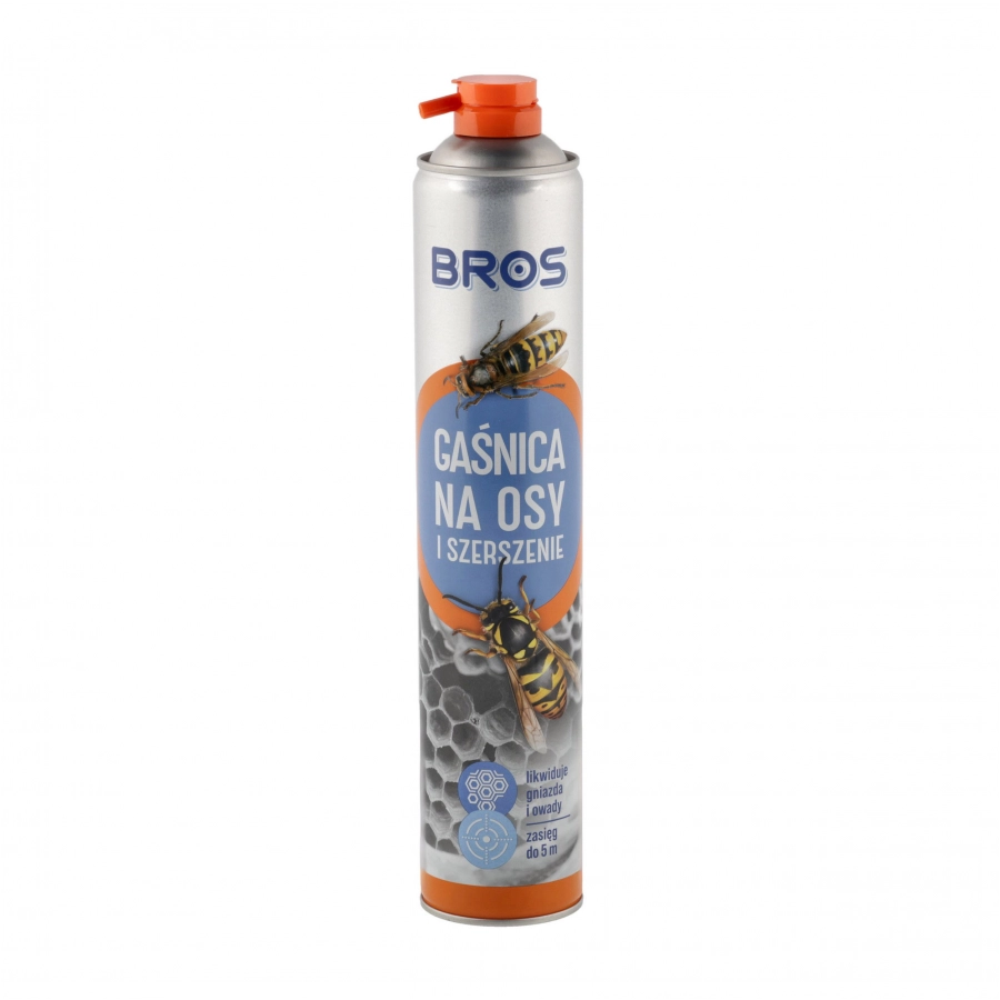 Gaśnica Bros na osy i szerszenie 600 ml