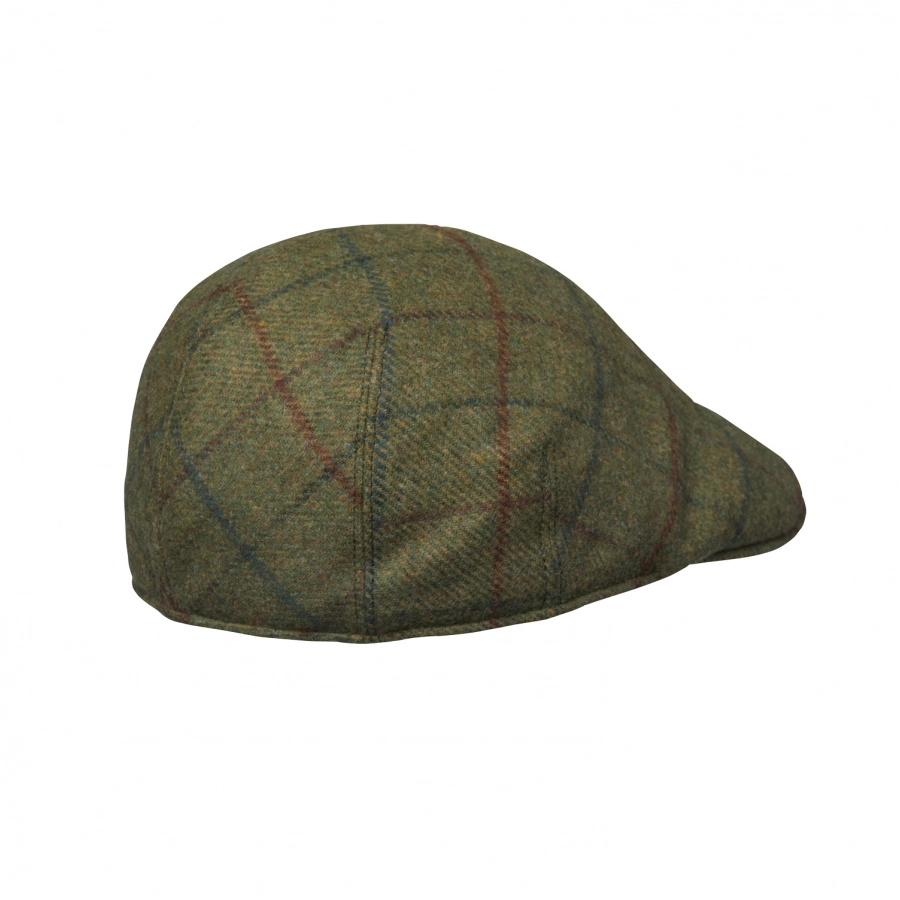 Kaszkiet męski Chevalier Dalton Tweed Sixpence Cam Winter Moss Checked 2/2