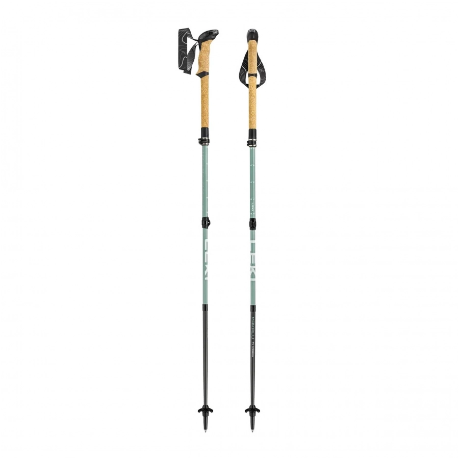 Kije trekkingowe karbonowe LEKI Makalu FX Carbon 100-120 cm - green 1/4