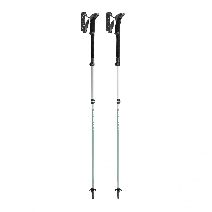 Kije trekkingowe LEKI Makalu FX TA 100-120 cm - grey 1/4