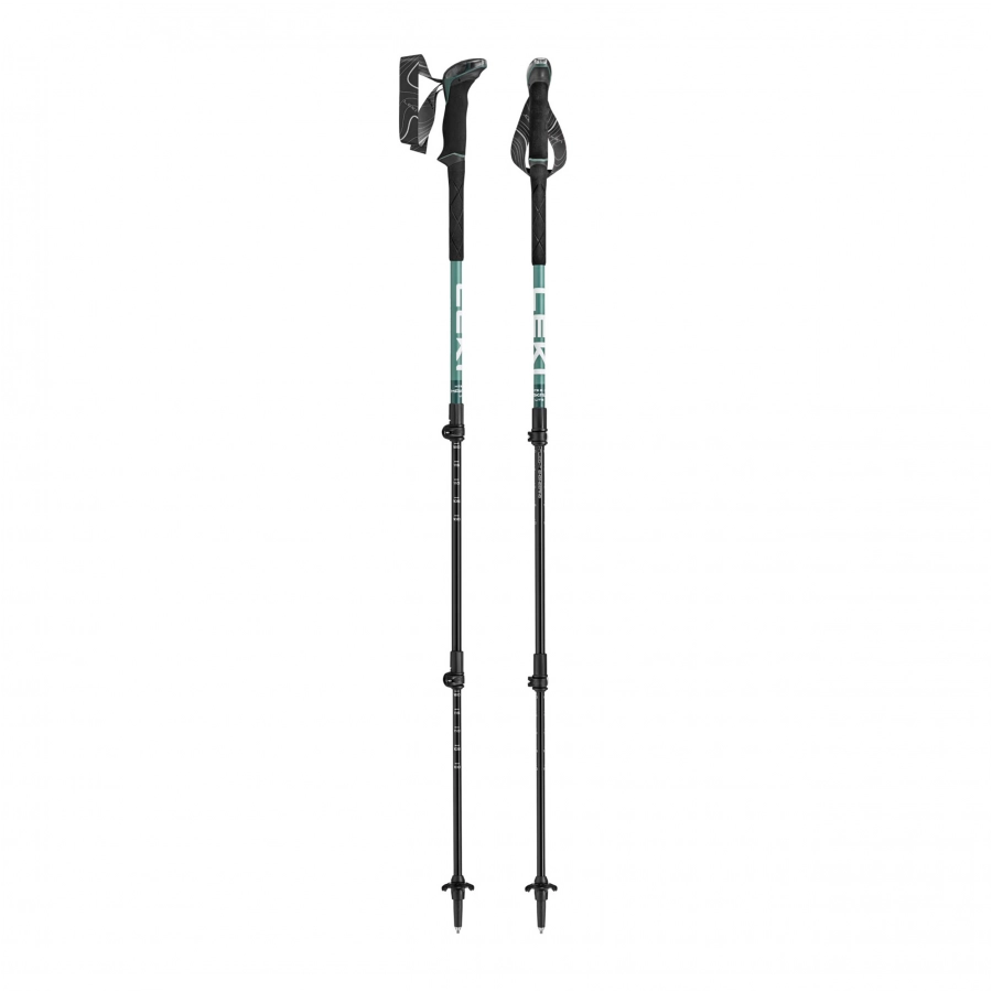 Kije trekkingowe LEKI Makalu Lite 100-135 cm - green 1/4