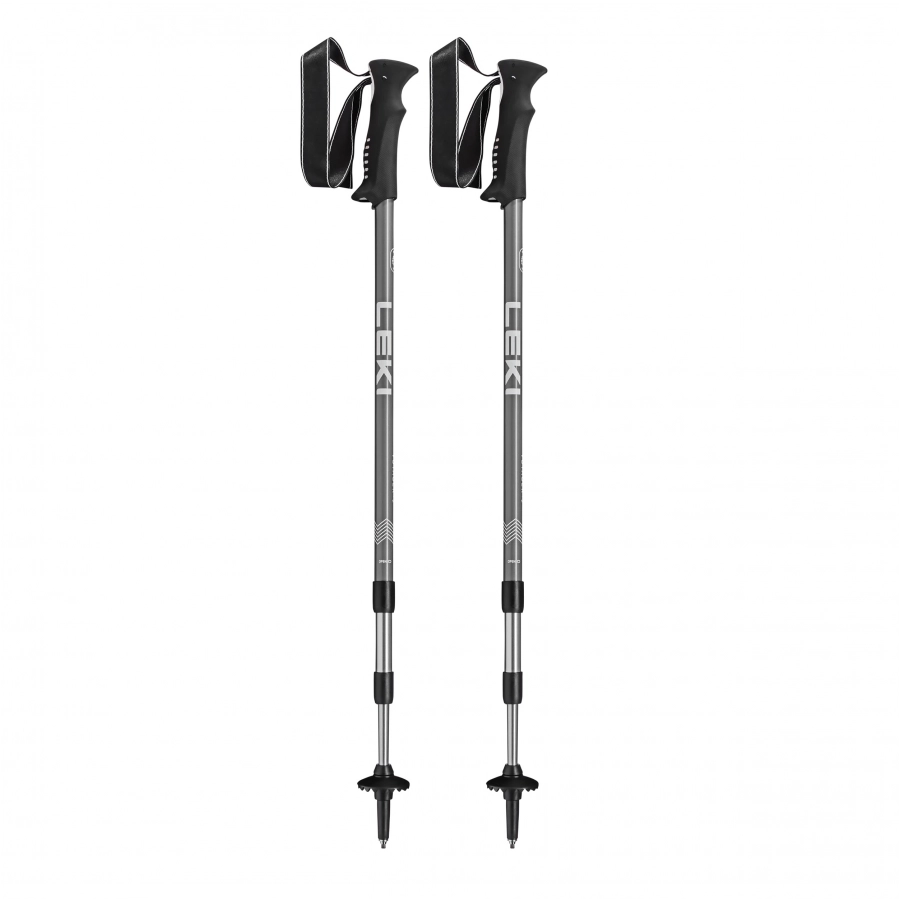 Kije trekkingowe LEKI Voyager 110-145 cm - silver-grey 1/4