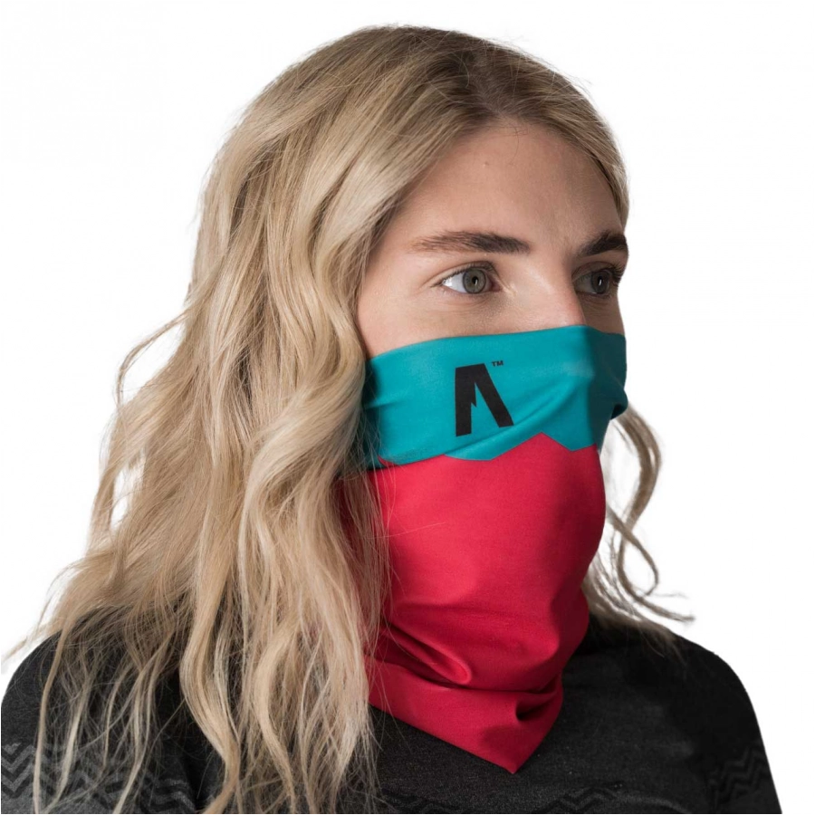 Komin Alpinus Mari różowo-turkusowe 3/4