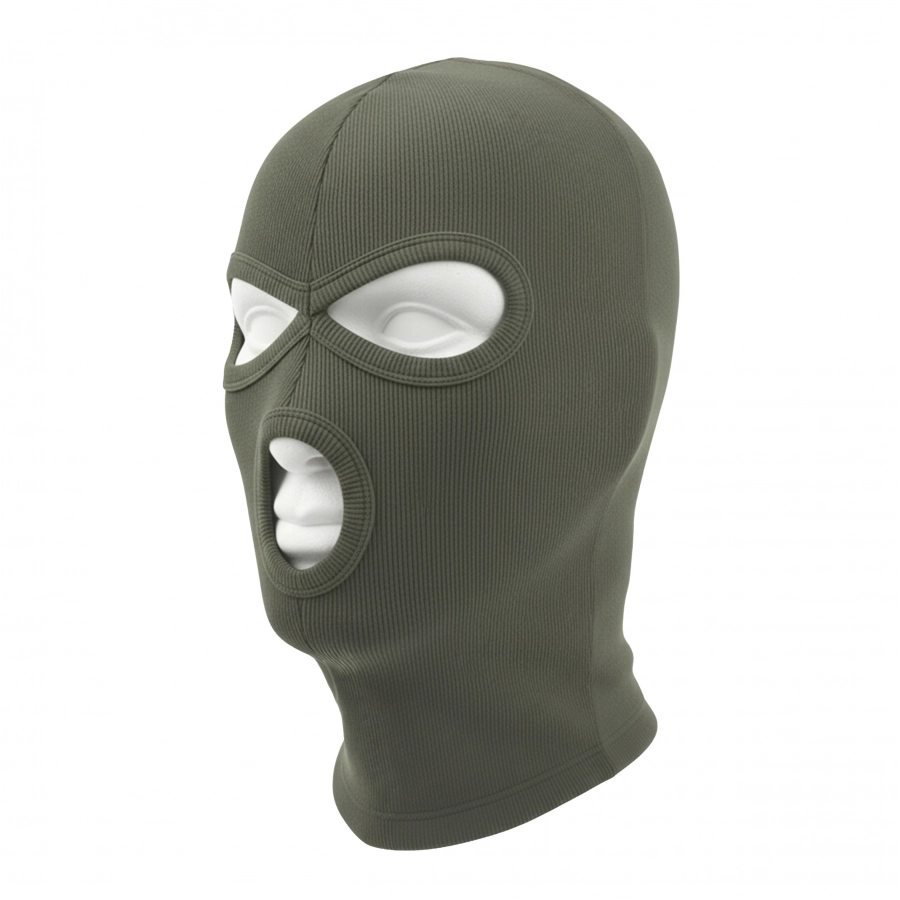 Kominiarka bawełniana MFH 3 otwory oliwkowa 1/2