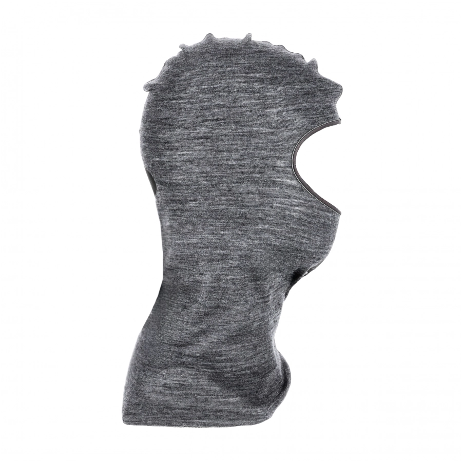 Kominiarka BUFF balaclava merino wool solid szara 2/10