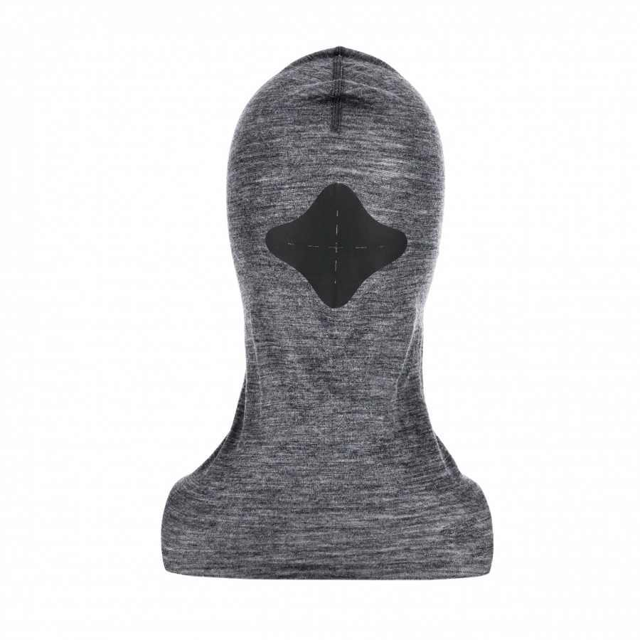 Kominiarka BUFF balaclava merino wool solid szara 3/10