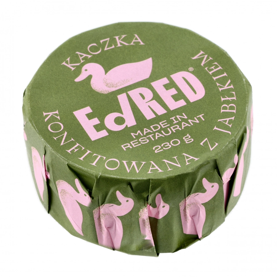 Konserwa Ed Red Originals Kaczka konfitowana z jabłkiem 230 g 2/2