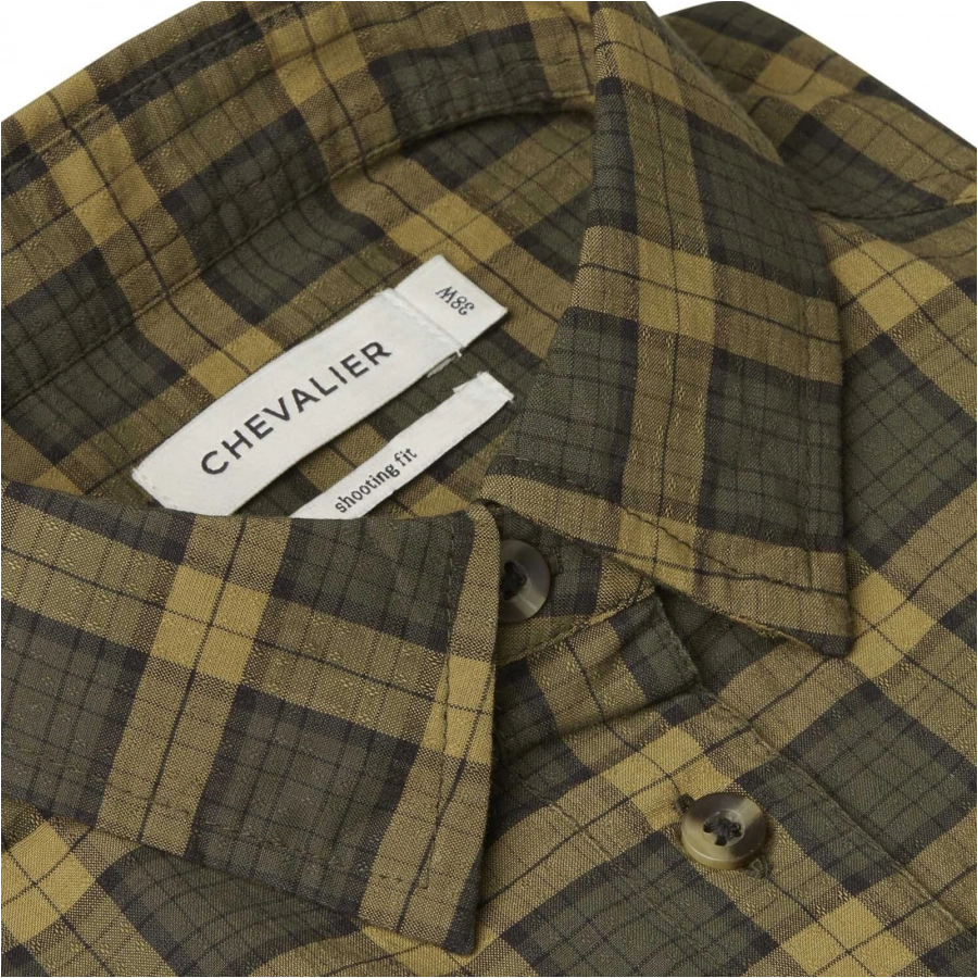 Koszula damska Chevalier Creek Shooting Fit Coolmax Moss Checked 3/4