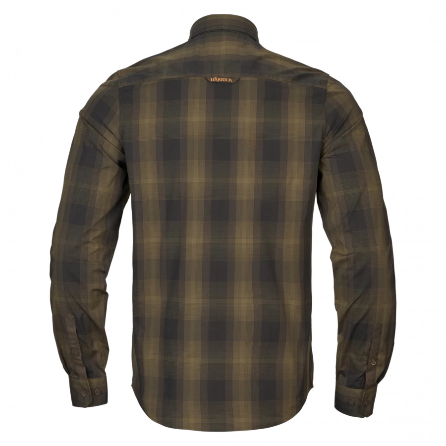 Koszula Harkila Akkan Willow green/Shadow brown 2/9