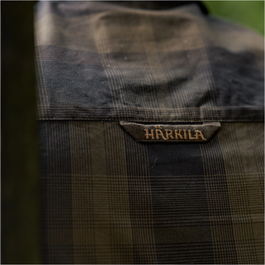 Koszula Harkila Akkan Willow green/Shadow brown 3/9