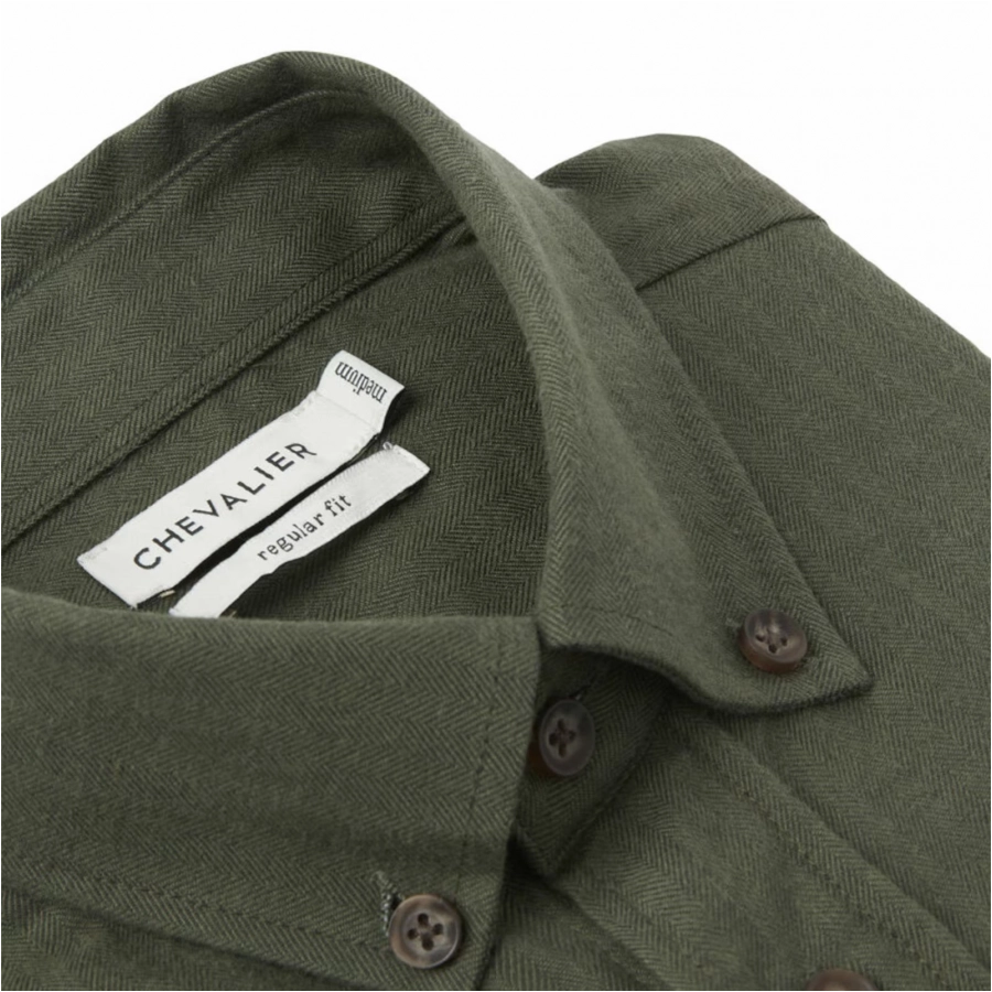 Koszula męska Chevalier Dalby Dark Green 

 4/4