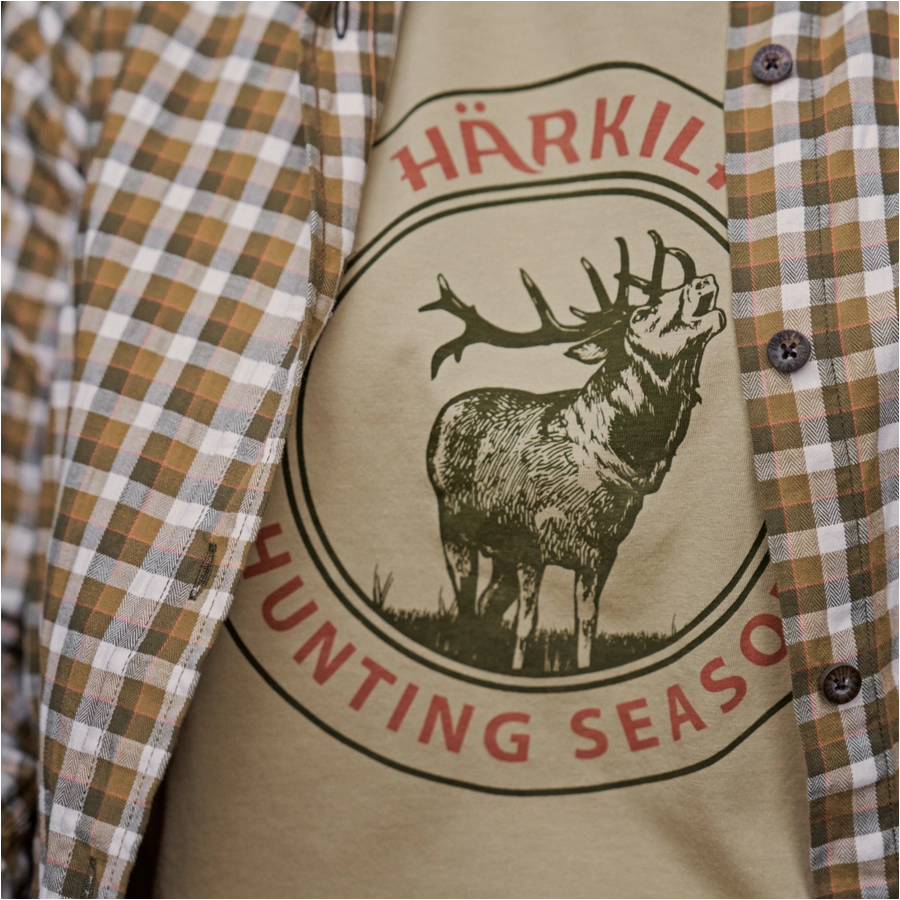 Koszulka damska Harkila Stag Badge Sand 4/7