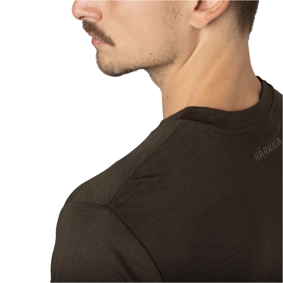 Koszulka Härkila Base All Season shadow brown 4/5