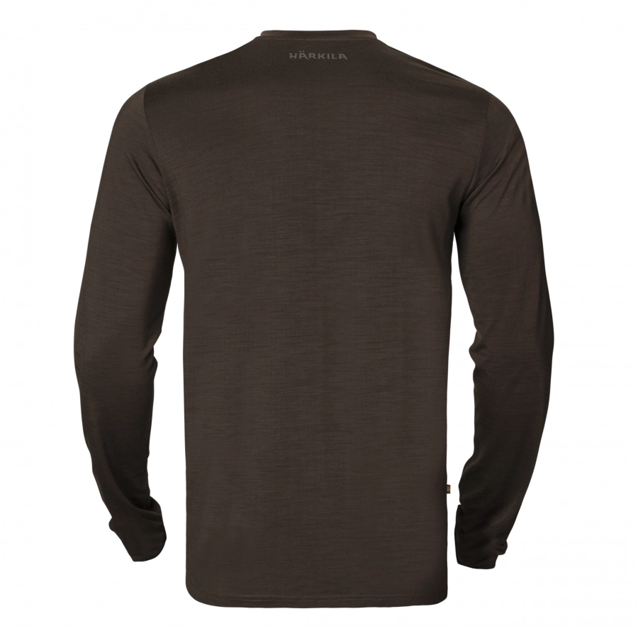 Koszulka Härkila Base All Season shadow brown 2/5