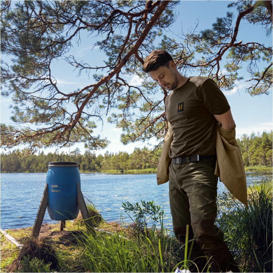 Koszulka Härkila Gorm Willow green 3/3