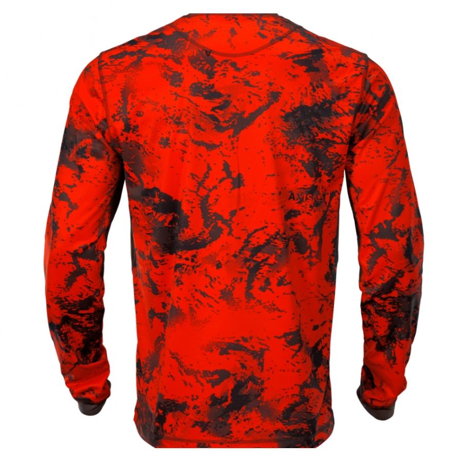 Koszulka Härkila Wildboar Pro LE z długim rękawem AXIS MSP® Orange Blaze-brązowa 2/2