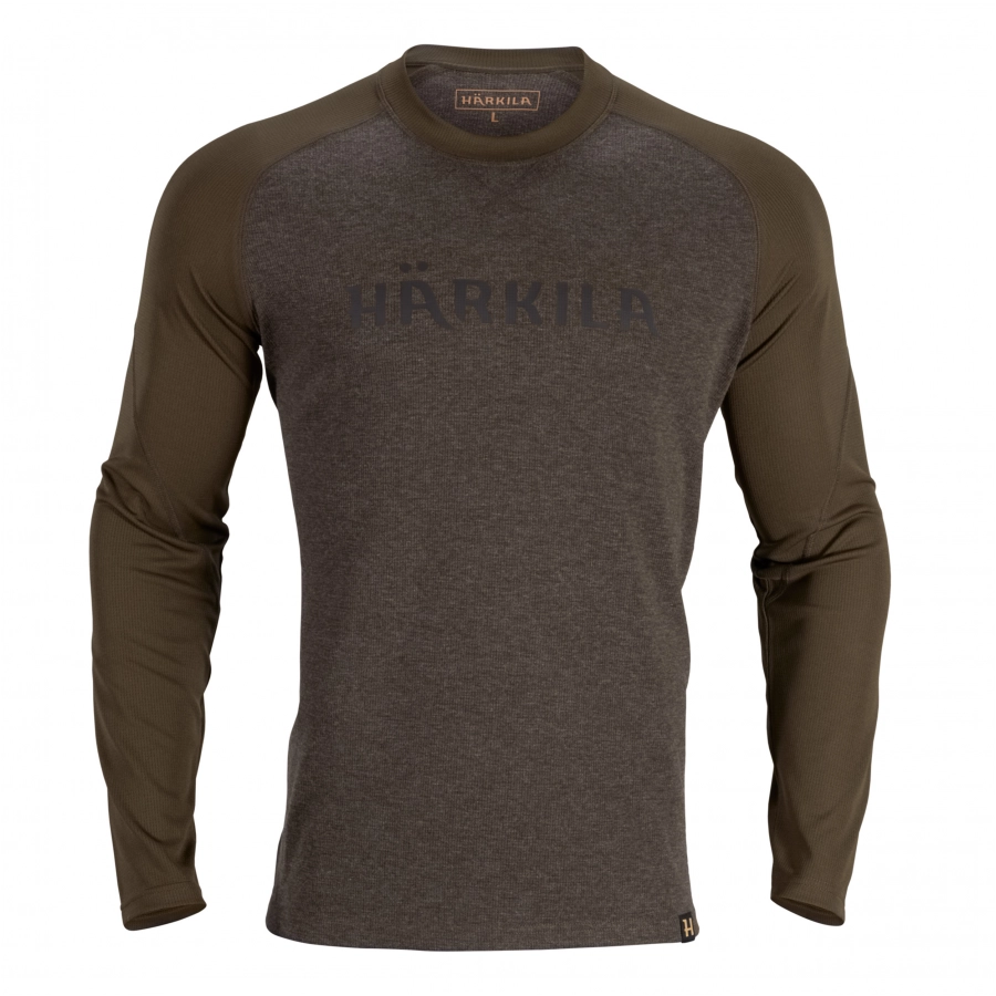 Koszulka męska Härkila Metso ciemnozielona 1/2