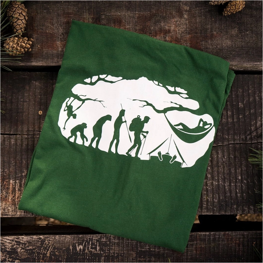 Koszulka męska TigerWood Bushcraft Evolution zielona 4/4