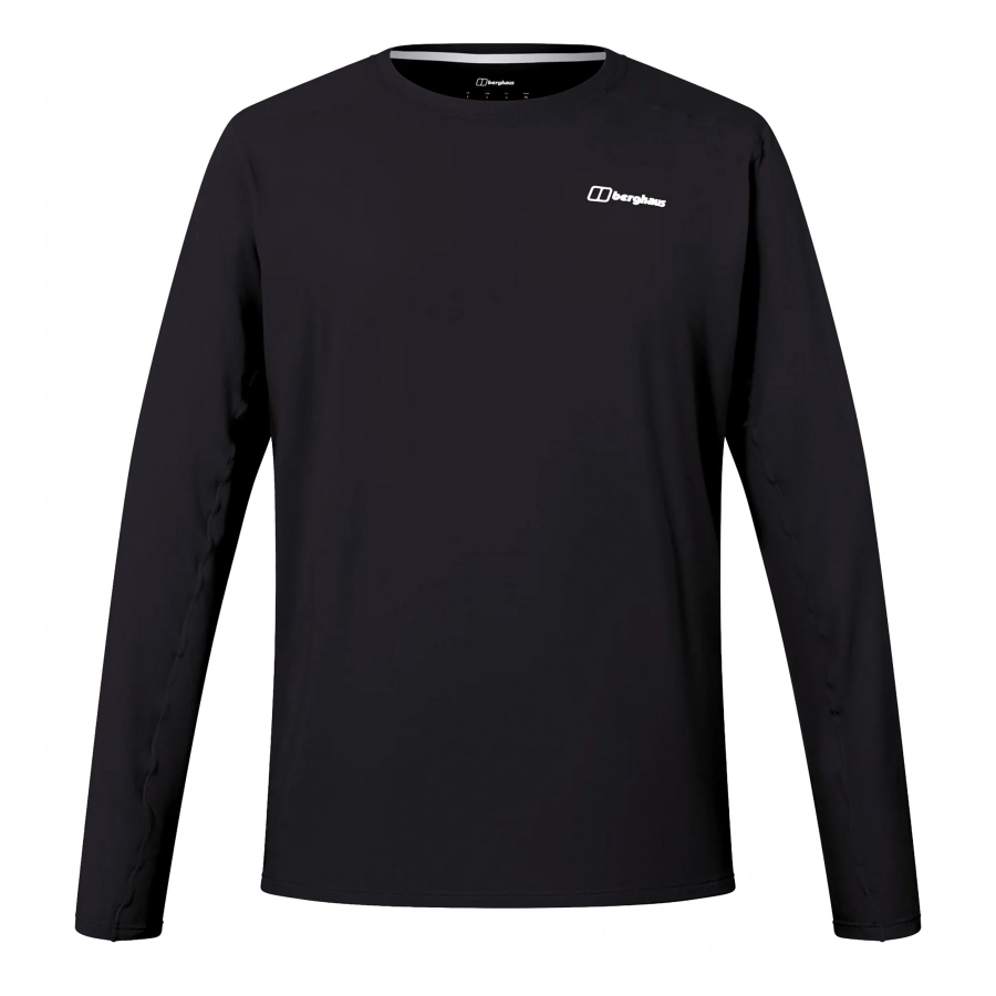 Koszulka szybkoschnąca Berghaus Delta Longsleeve Tee - jet black 1/8