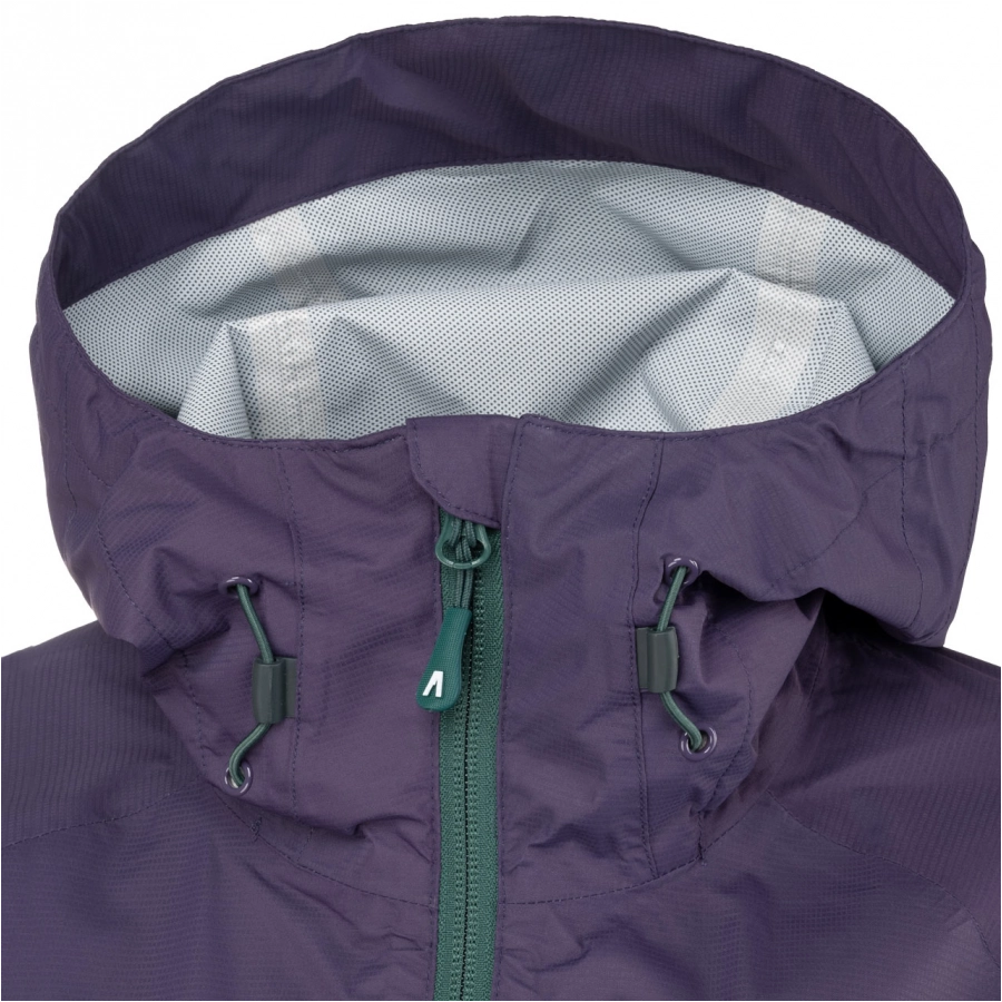 Kurtka damska Alpinus 2,5 warstwowa Rocchetta fioletowa 2/7